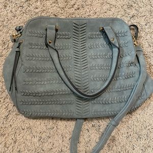 NWOT Boho Satchel with Crossbody Strap